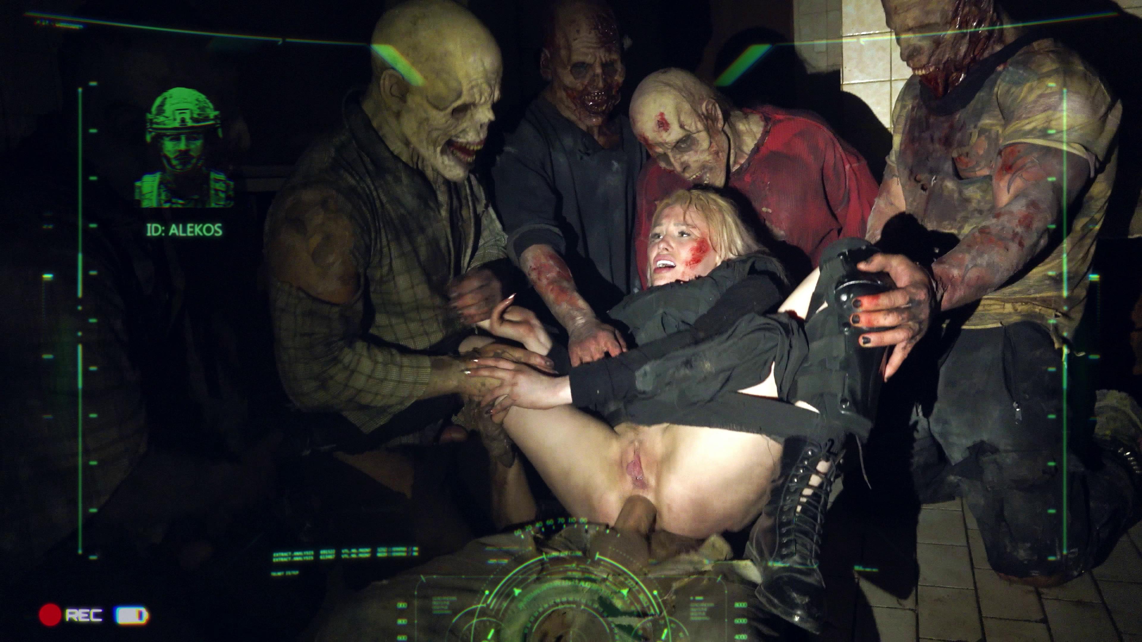Horror zombie porn