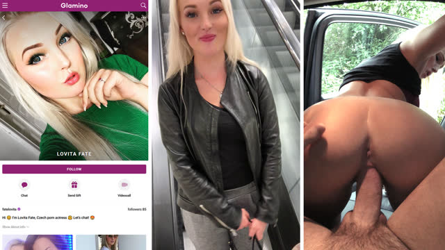 Thumbnail of Glamino Girl Rides My Dick