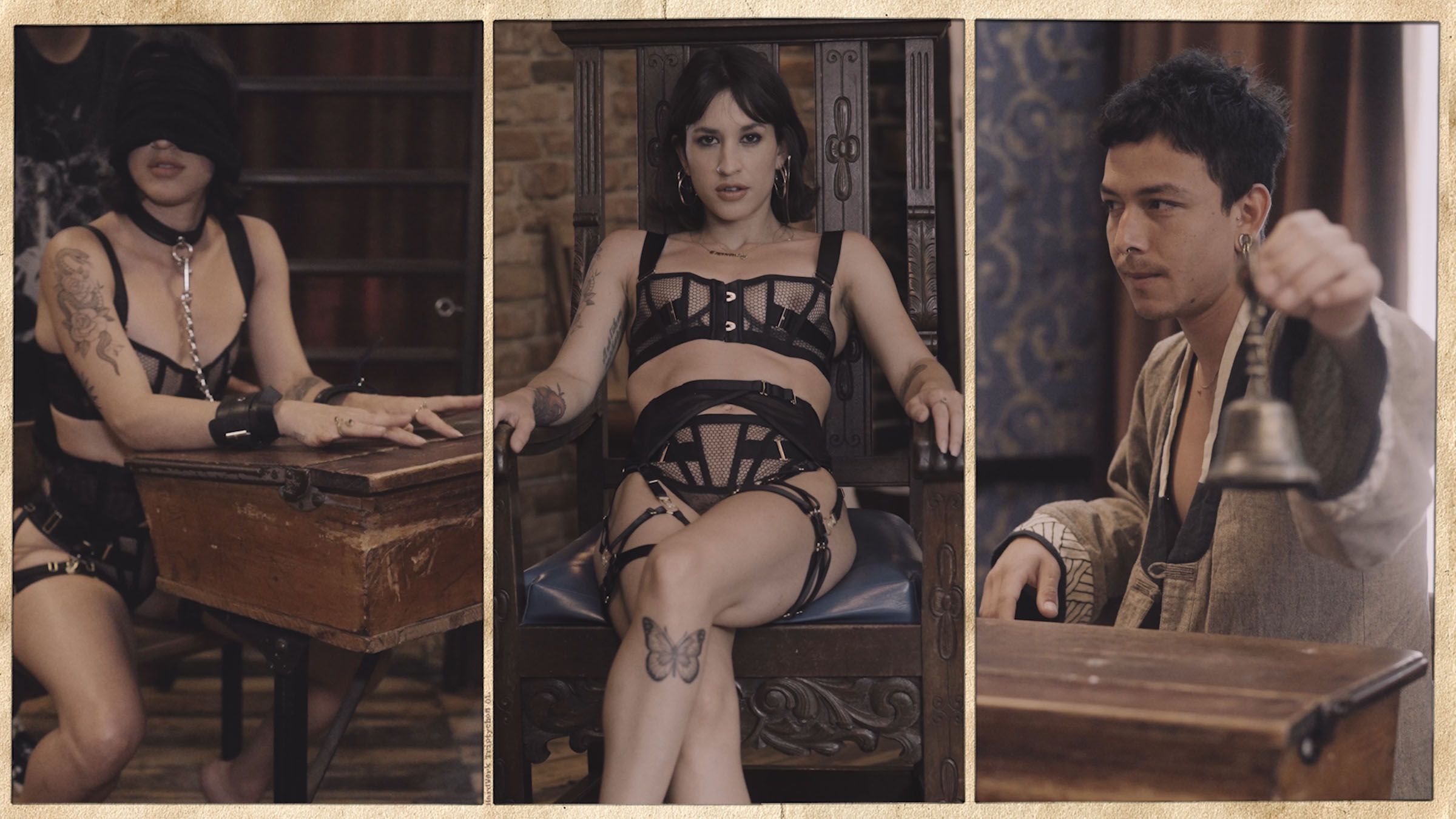 Thumbnail for TRIPTYCHON II video featuring Rod Hardick, Noir So and Mila Gold / Holy Mother