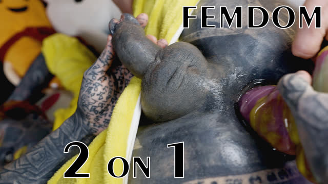 Thumbnail of Cosplay Anal Fisting Fun with Cute Girls!