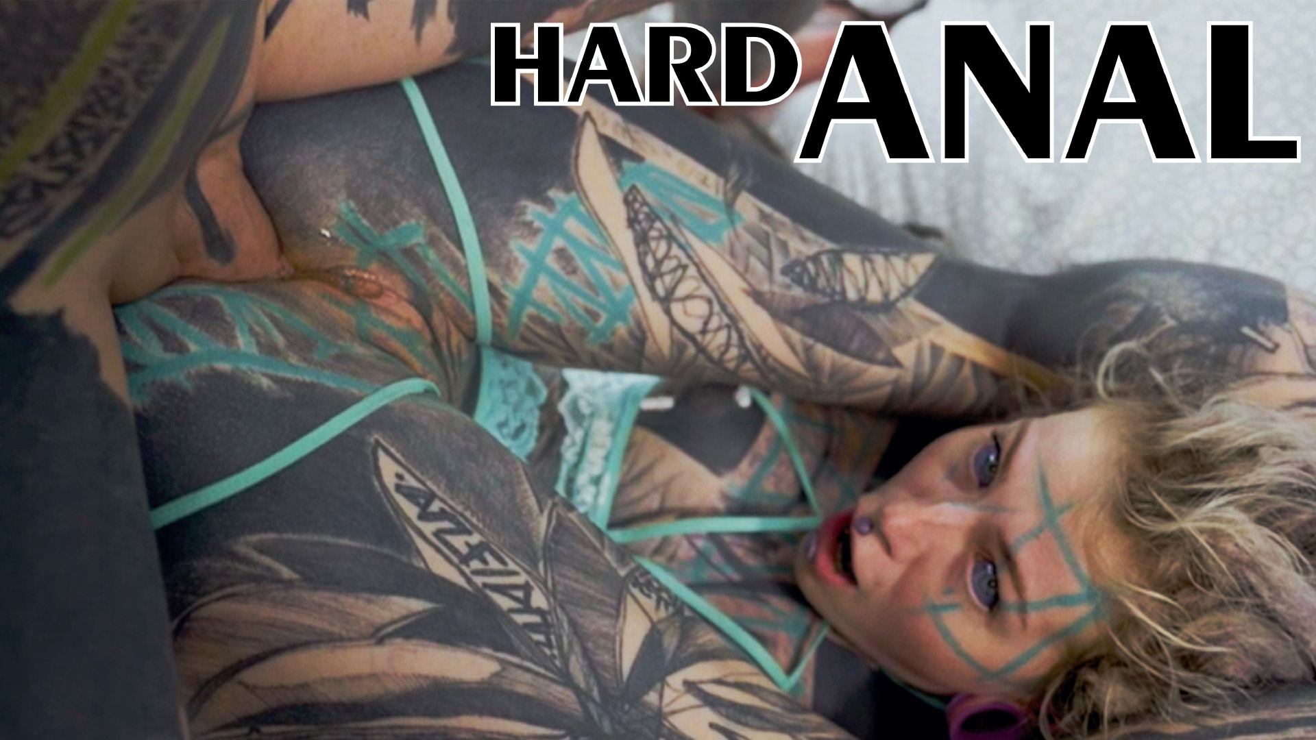 Thumbnail for Tattoo girl ANUSKATZZ get fucked balls deep in her ass video featuring Anuskatzz and Nikolaz Zpageti