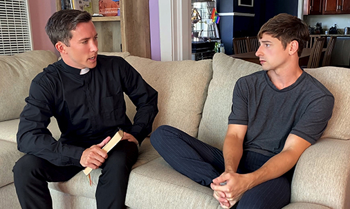 Thumbnail of Priest's Unexpected Blessing: A Gay Home Visit