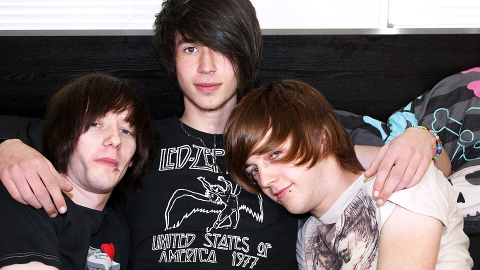 Thumbnail for A Threesome Emo Fuck With A Splashing Finish! video featuring Sean, Tommy and Tyler